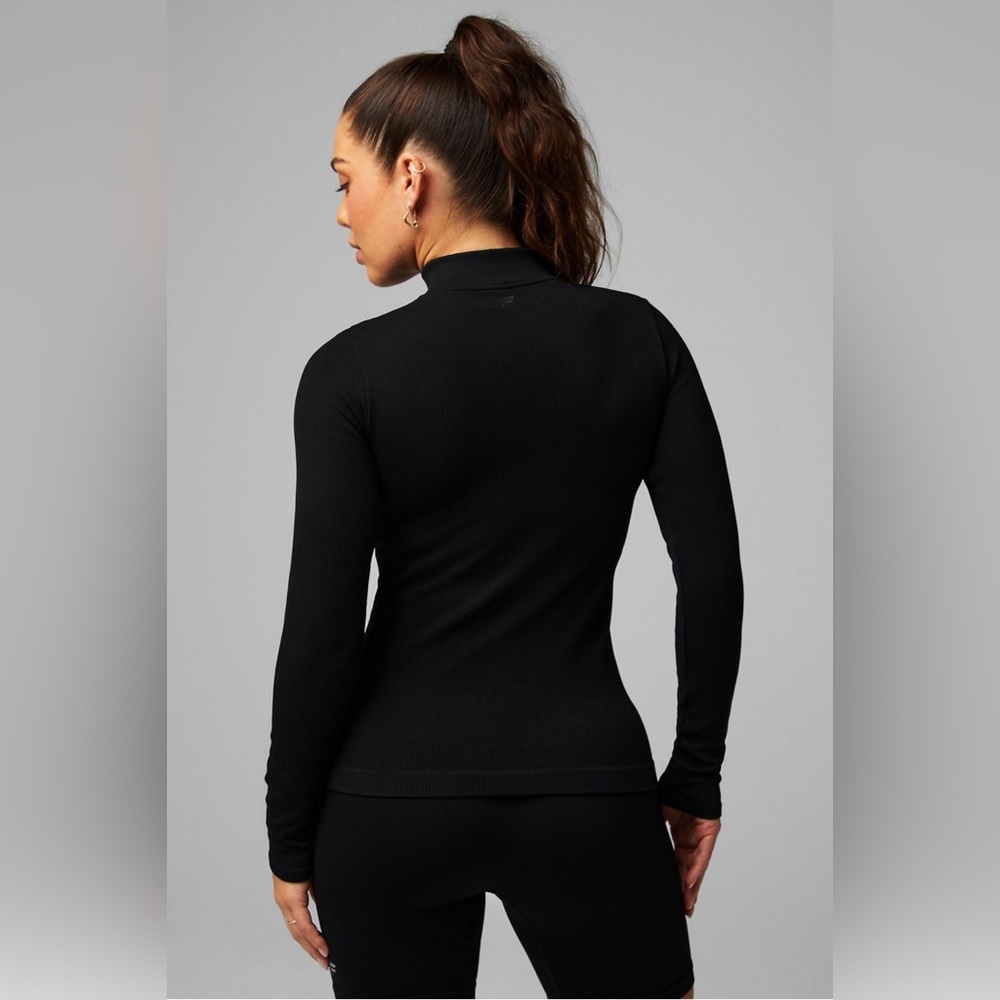 Fabletics Ribbed Seamless Zipup Jacket - Picture 2 of 7